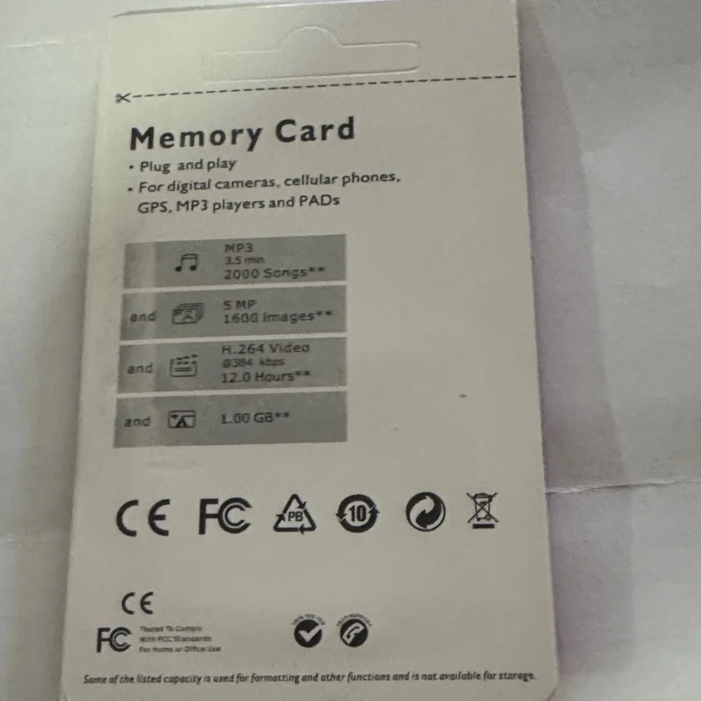 Sony Red and Black Micro SD Card with Adapter